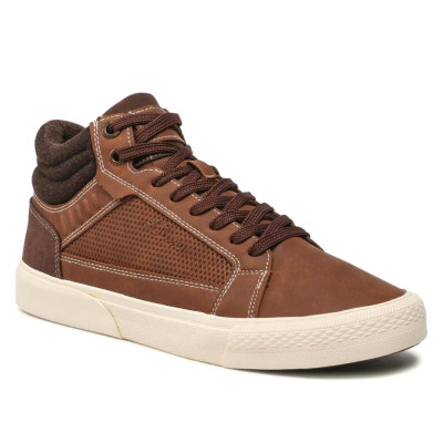 Снікерси високі чоловічі кеди з утепленням s.Oliver 5-15200-39 Brown 300 5363