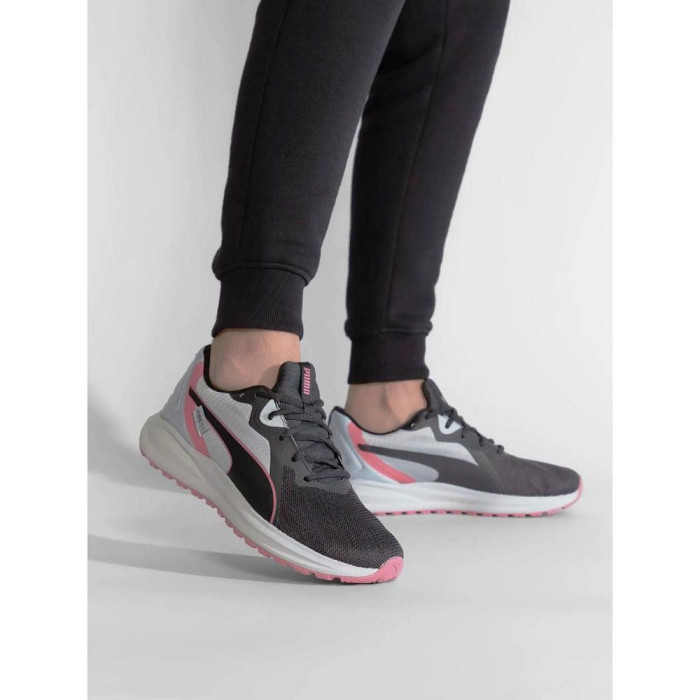 Men’s Grey Sneakers PUMA Twitch Runner PTX 377506 Quarry Puma Black 5372