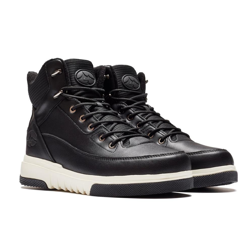 Чоловічі чорні зимові черевики GRUNBERG 148198-13-01 з натуральної шкіри