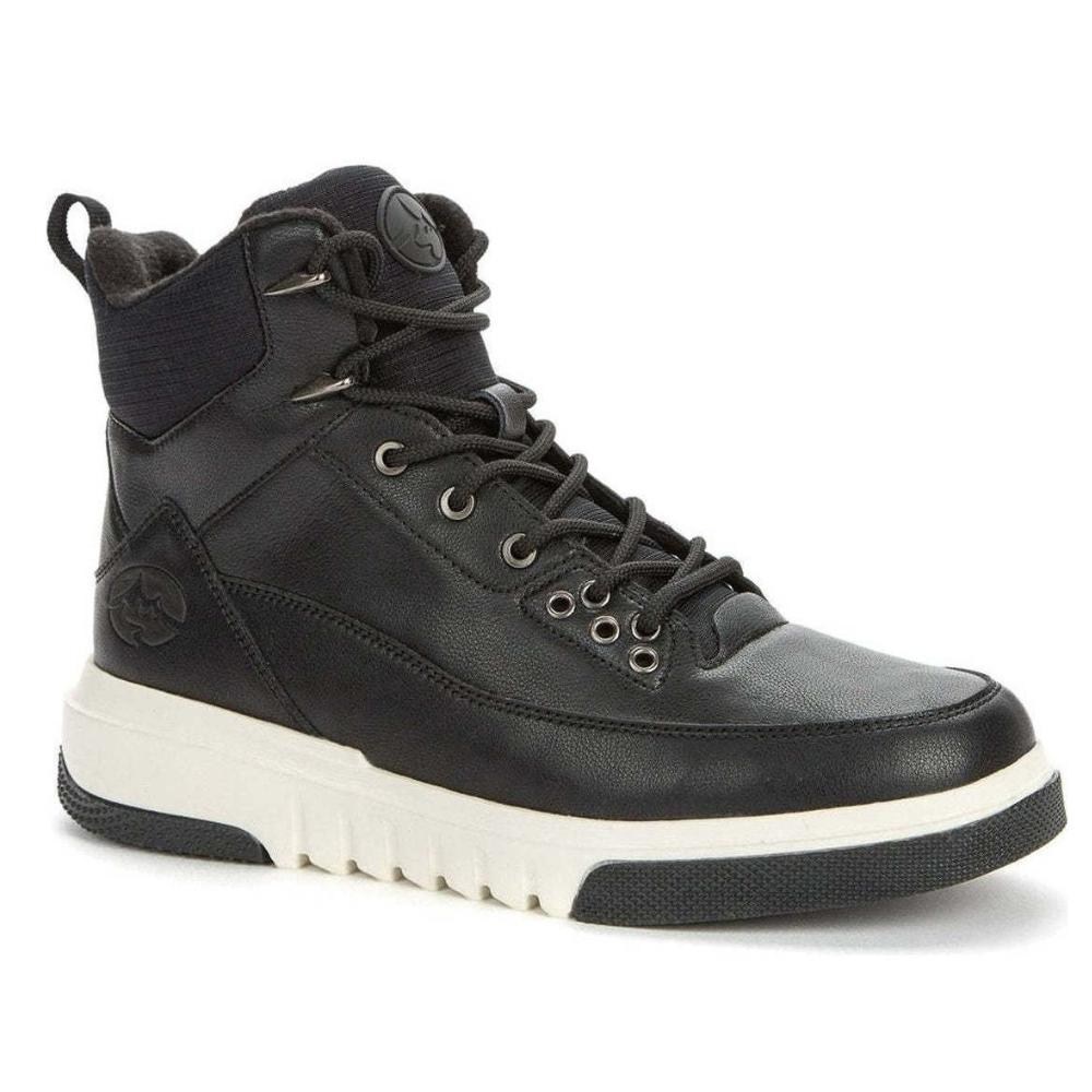 Чоловічі чорні зимові черевики GRUNBERG 148198-13-01 з натуральної шкіри