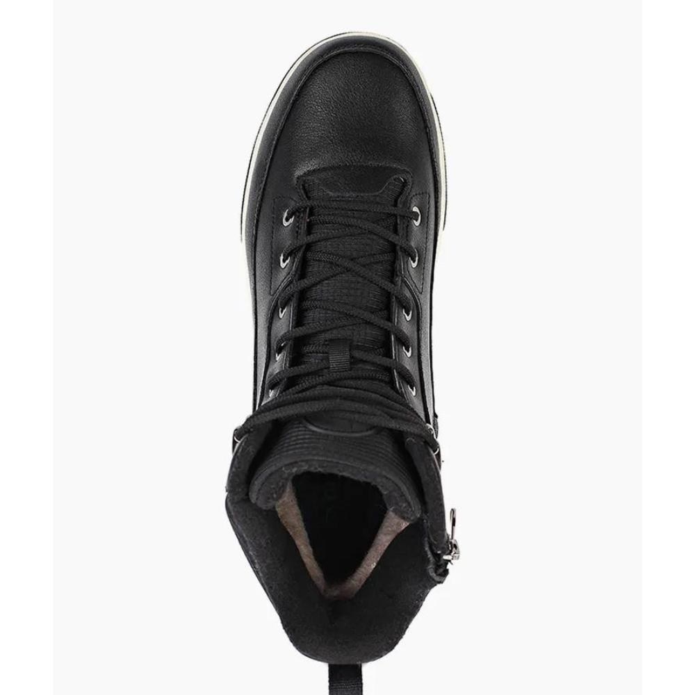 Чоловічі чорні зимові черевики GRUNBERG 148198-13-01 з натуральної шкіри