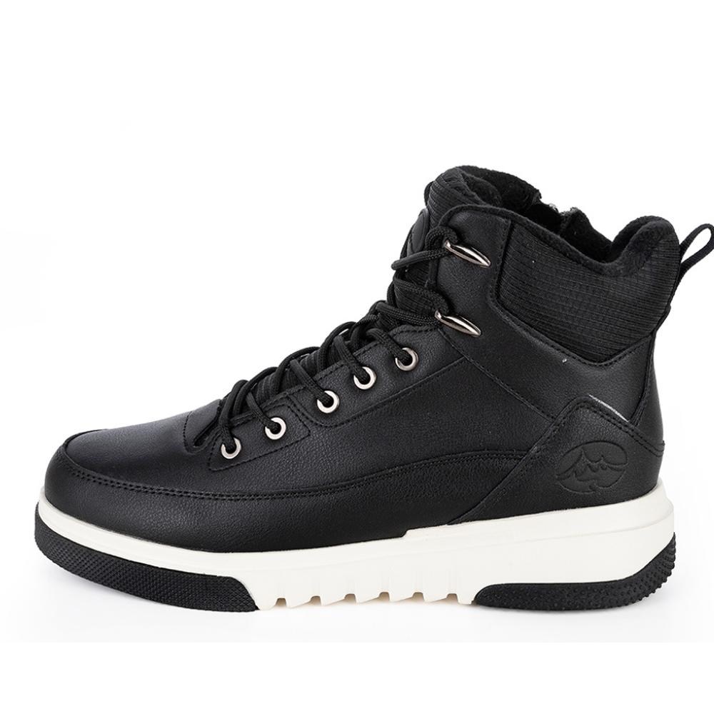 Чоловічі чорні зимові черевики GRUNBERG 148198-13-01 з натуральної шкіри