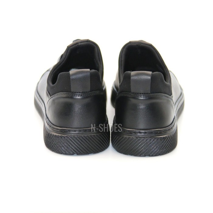 Buy men’s black leather sneakers Giorgio Minardi C21B-373 5377-5065
