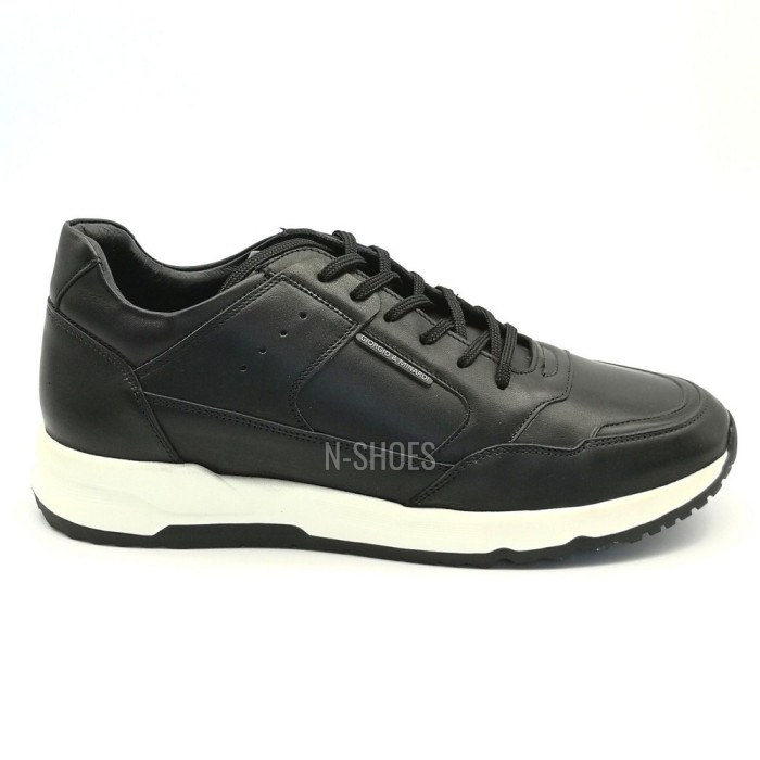 Men’s leather sneakers Giorgio Minardi 1604 5379 czarny