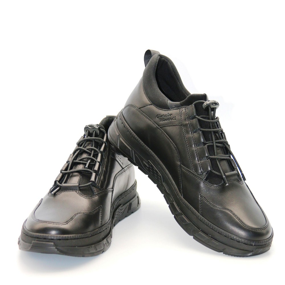 Мужские кожаные кроссовки Giorgio Minardi (Польша) модель 5380