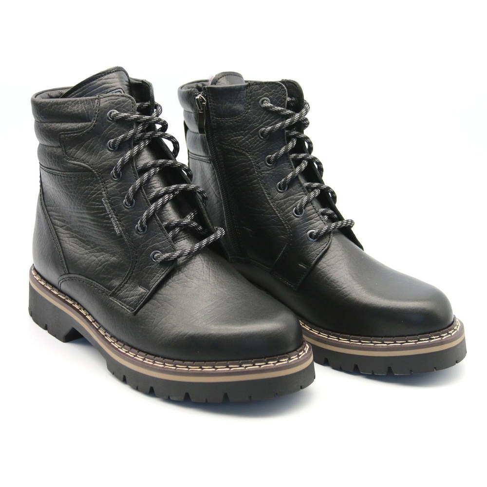 Зимові шкіряні черевики на натуральній вовні Giorgio Minardi (Польща) модель 5382-5116 