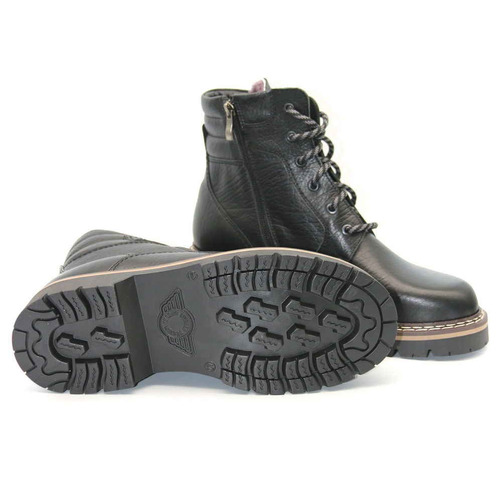 Зимові шкіряні черевики на натуральній вовні Giorgio Minardi (Польща) модель 5382-5116 