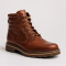 Men's brown leather winter boots Giorgio Minardi 394 briston-fn 5383c made of genuine leather and insulation on genuine lambskin from a Polish manufacturer
