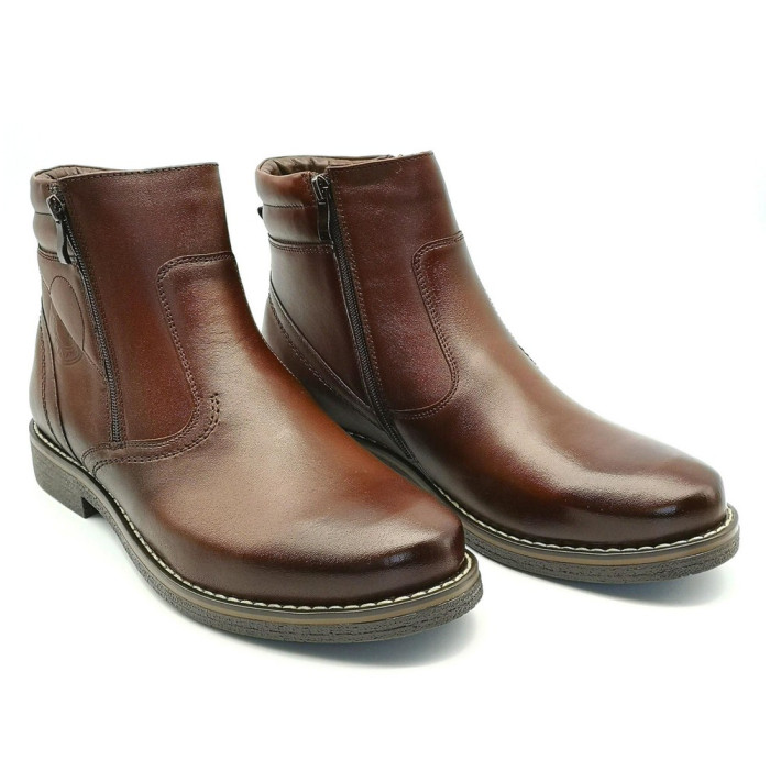 Buy Men’s Leather Winter Boots Giorgio Minardi 390-brib-fn 5384
