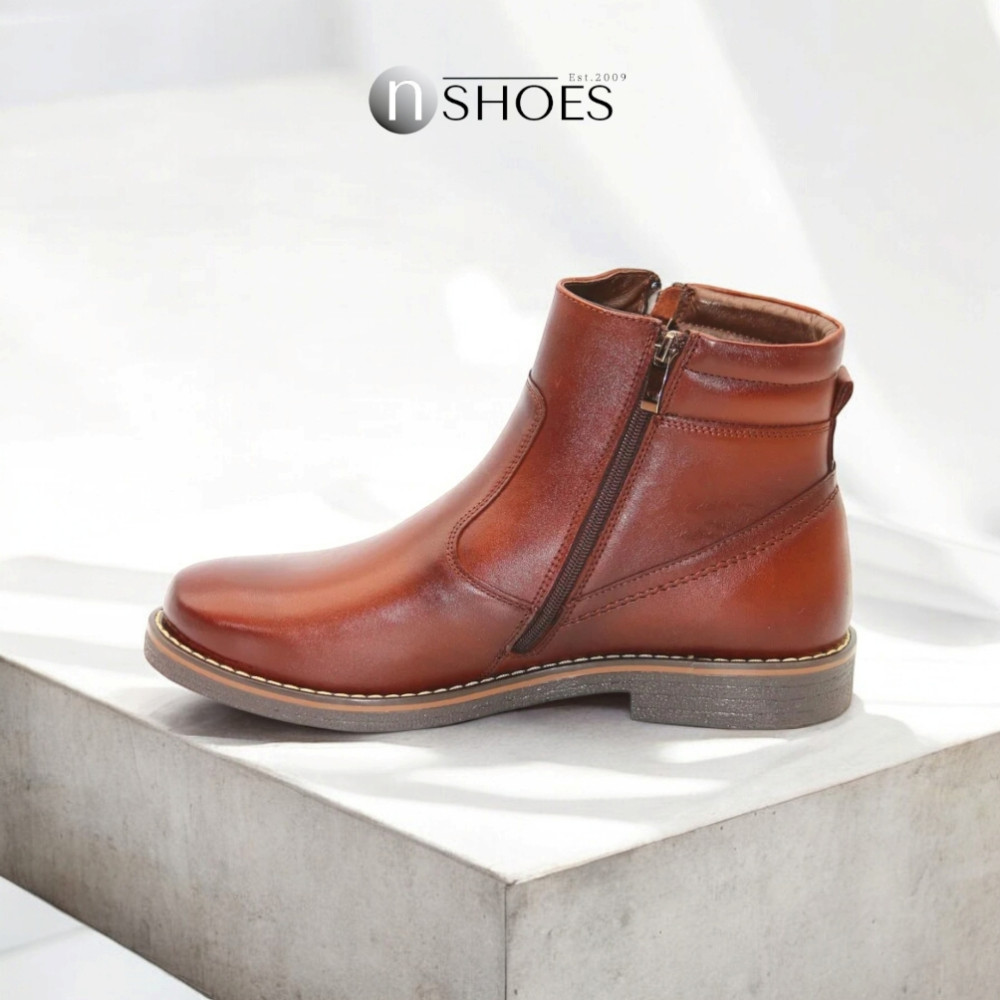 Зимові шкіряні черевики із натуральної вовни Giorgio Minardi (Польща) модель 5384