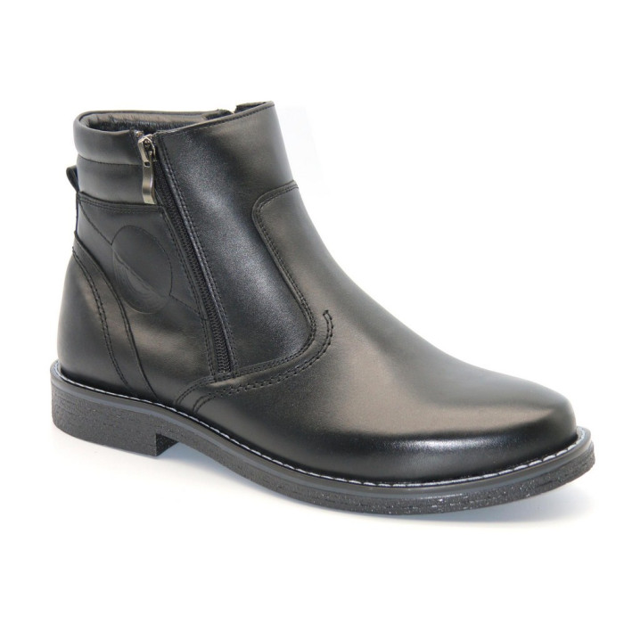 Купить мужские тёплые кожаные зимние ботинки Giorgio Minardi 390-c21b-fn 5385-5115