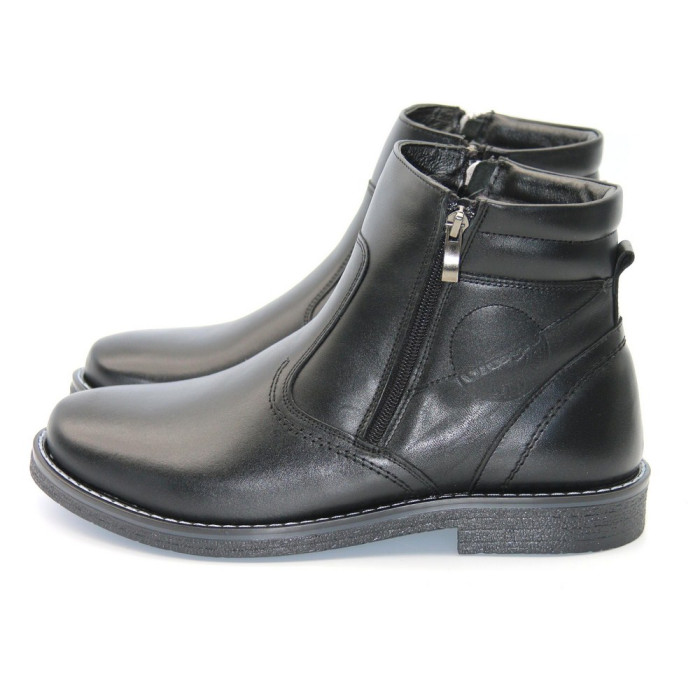 Купить мужские тёплые кожаные зимние ботинки Giorgio Minardi 390-c21b-fn 5385-5115