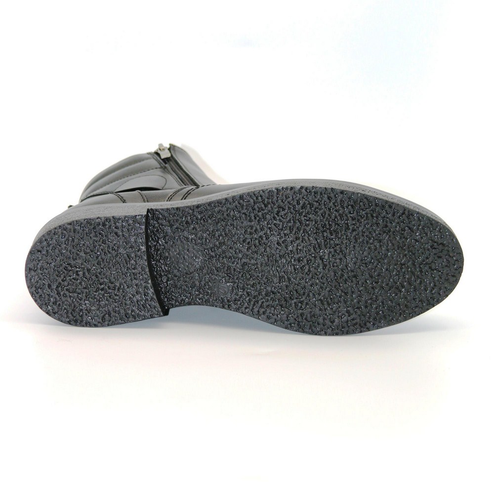 Чорні шкіряні черевики Giorgio Minardi (Польща) модель 5385-5115