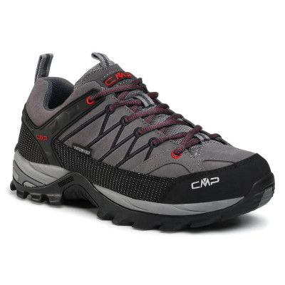 Мужские трекинговые ботинки CMP Rigel Low Trekking Shoes Wp 3Q13247 Graffite/Atracite 44UF 5395 с упеплением Gore-tex