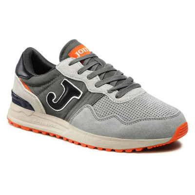 Чоловічі шкіряні сірі кросівки Joma C.367 Men 2222 Grey 5407