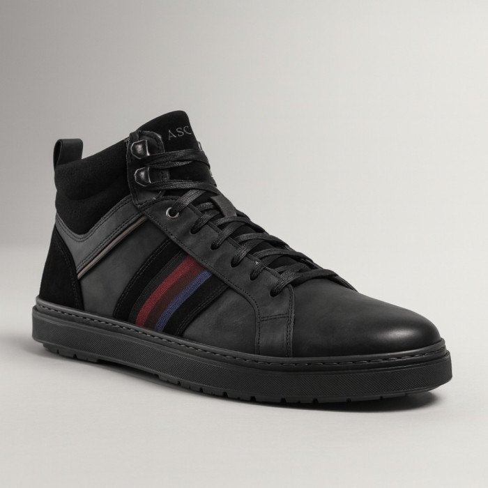 Buy Men’s Leather Sneakers Lasocki MB-SPOD-12 Black 5456