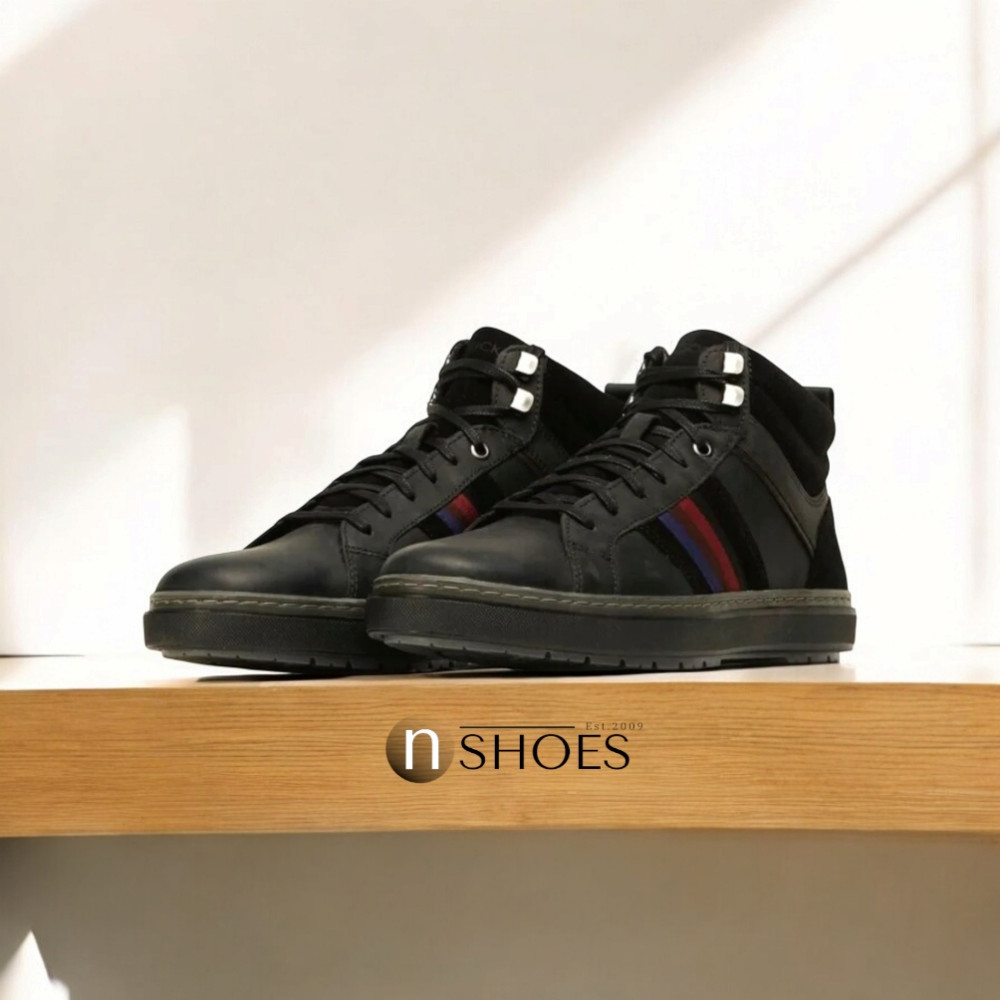 Мужские кожаные кроссовки Lasocki (Польша) модель 5456