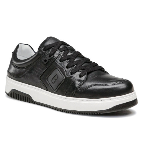Men's black leather sneakers Badura BUXTON-21 MI08 Black 5460 demi-season Men's black leather sneakers Badura BUXTON-21 MI08 Black 5460 demi-season