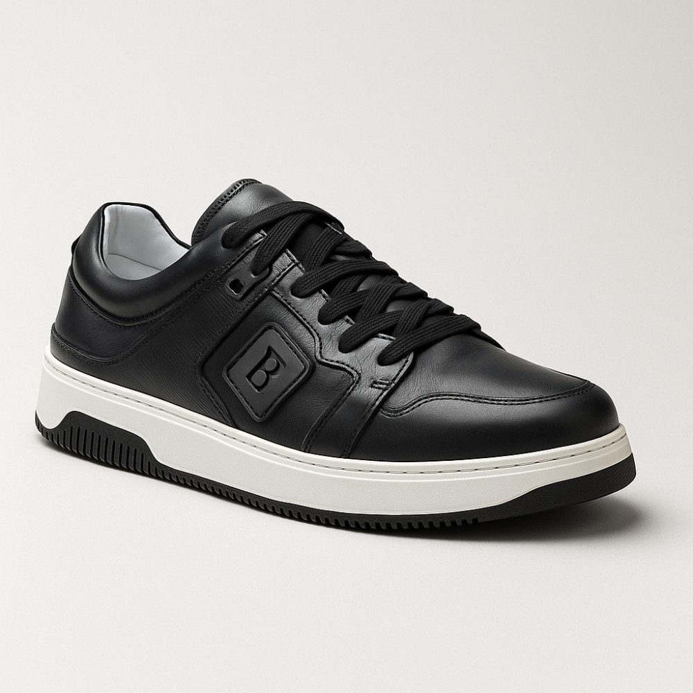 Шкіряні чоловічі кросівки Badura (Польща) модель 5460