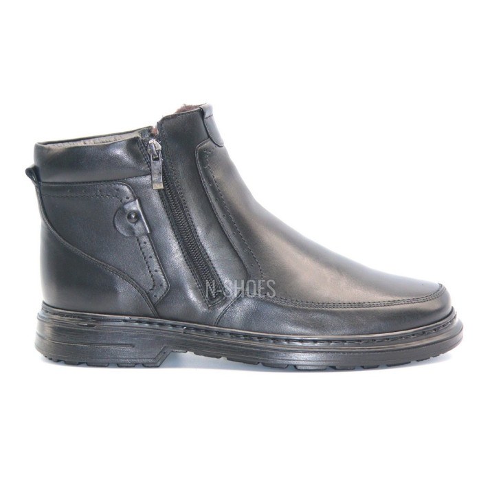 Buy men’s winter boots Giorgio Minardi 1348m czarny made of genuine leather
