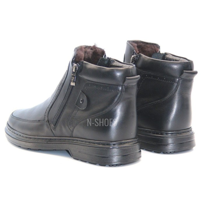 Buy men’s winter boots Giorgio Minardi 1348m czarny made of genuine leather