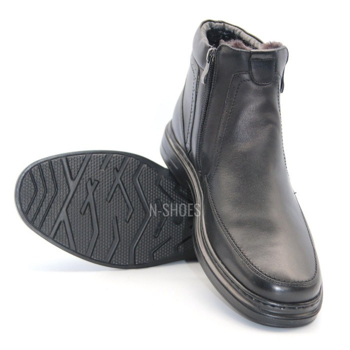 Buy men’s winter boots Giorgio Minardi 1348m czarny made of genuine leather