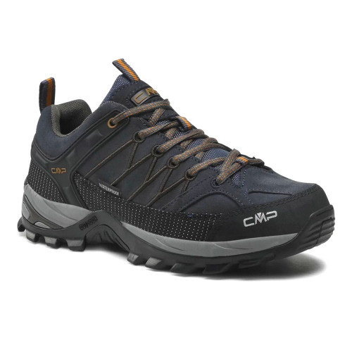 Трекінгові сині черевики CMP Rigel Low Trekking Shoes Wp 3Q13247 Antracite/Arabica 5492 Трекінгові сині черевики CMP Rigel Low Trekking Shoes Wp 3Q13247 Antracite/Arabica 5492