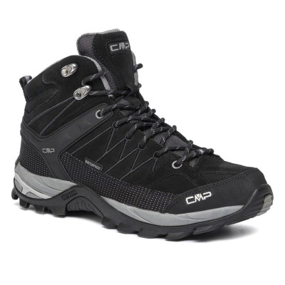 Трекінгові чорні черевики CMP Rigel Mid Trekking Shoes Wp 3Q12947 Nero/Grey 73UC 5495