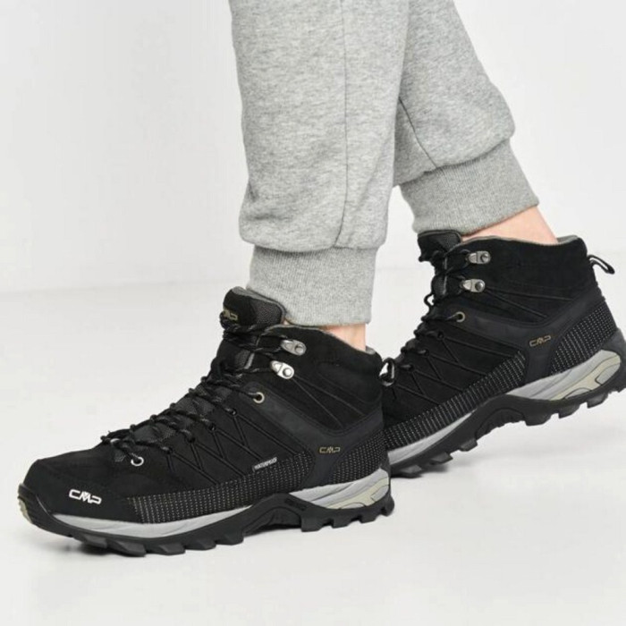 Трекинговые ботинки CMP Rigel Mid Wp 3Q12947 Nero/Grey 73UC модель 5495