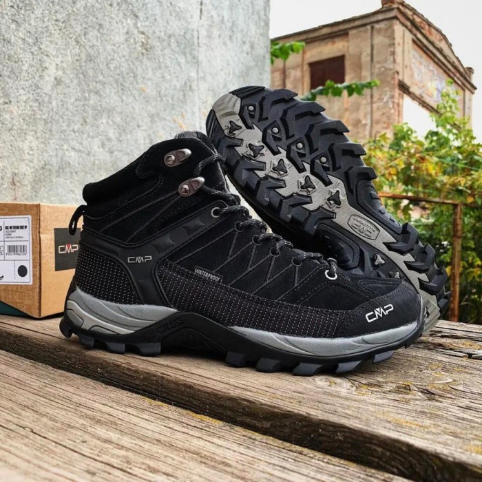 Трекинговые ботинки CMP Rigel Mid Wp 3Q12947 Nero/Grey 73UC модель 5495