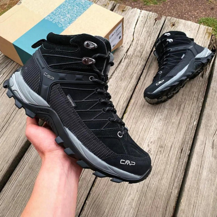 Трекинговые ботинки CMP Rigel Mid Wp 3Q12947 Nero/Grey 73UC модель 5495