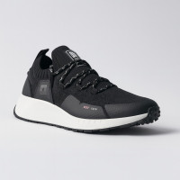 Мужские черные текстильные кроссовки Big Star Shoes KK174015 Black 5521