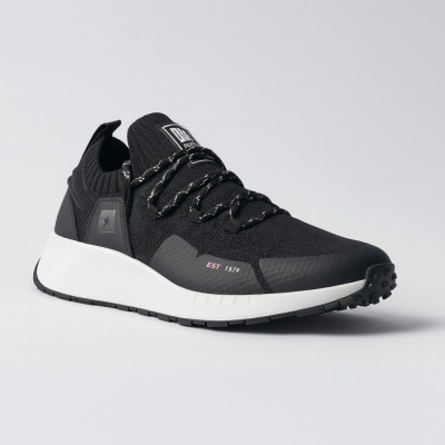 Чоловічі чорні кросівки Big Star Shoes KK174015 Black 5521