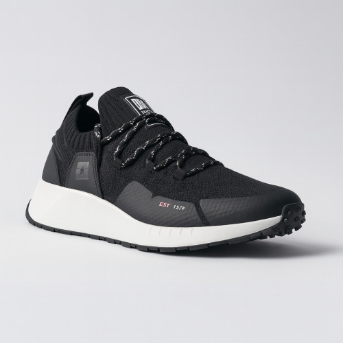 Men's black textile sneakers Big Star Shoes KK174015 Black 5521