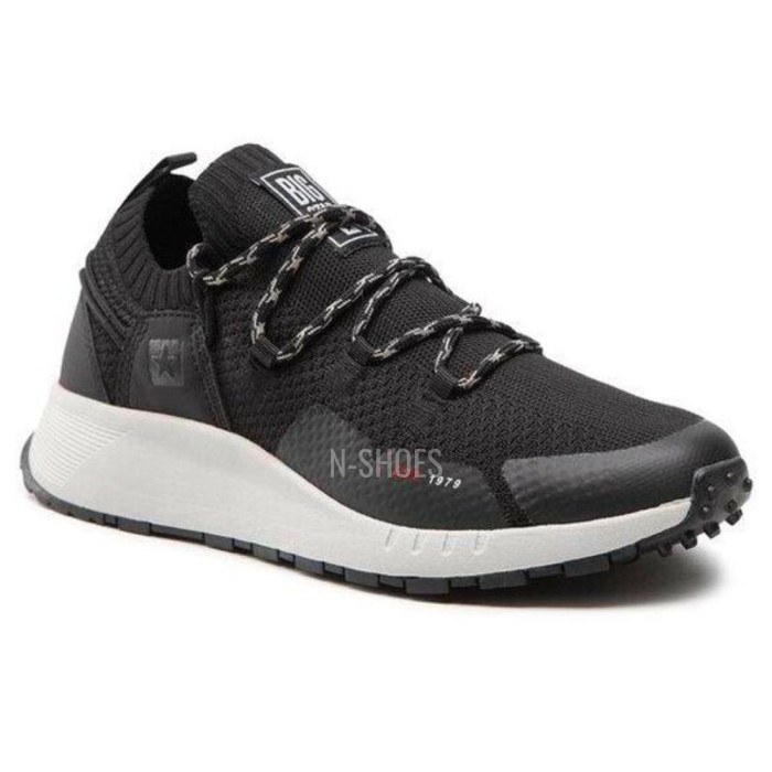 Men’s Black Sneakers Big Star Shoes KK174015 Black 5521