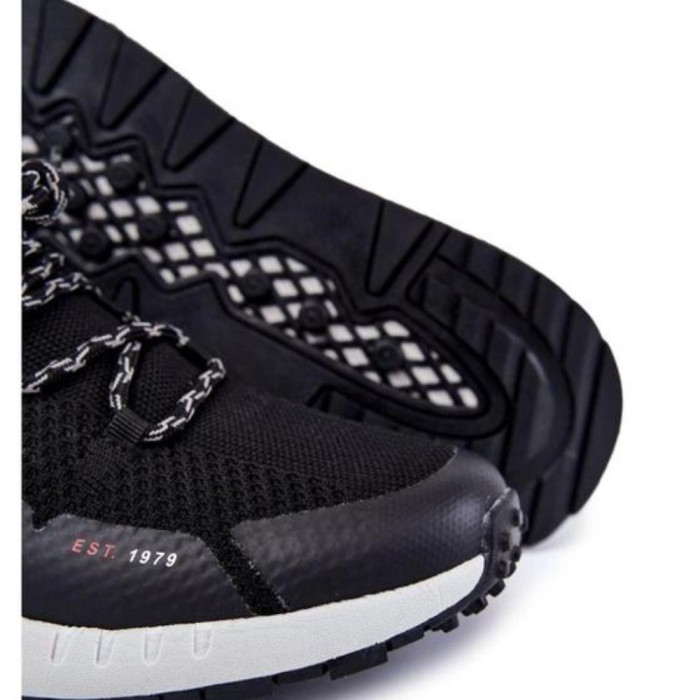 Мужские чёрные кроссовки Big Star Shoes KK174015 Black 5521