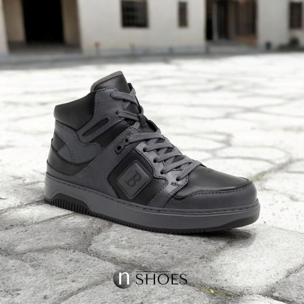 Шкіряні чоловічі кросівки Badura (Польща) модель 5538