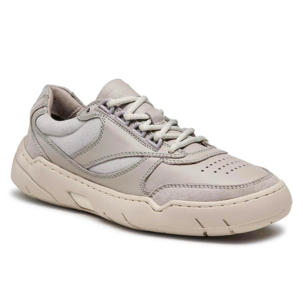 Мужские кожаные кроссовки Badura (Польша) модель 5539