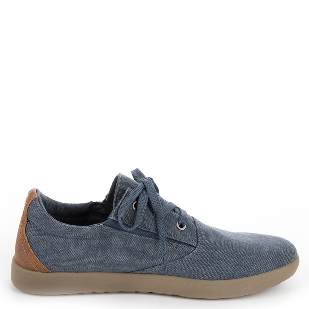 Men's denim moccasins GRUNBERG (Italy) model 5552