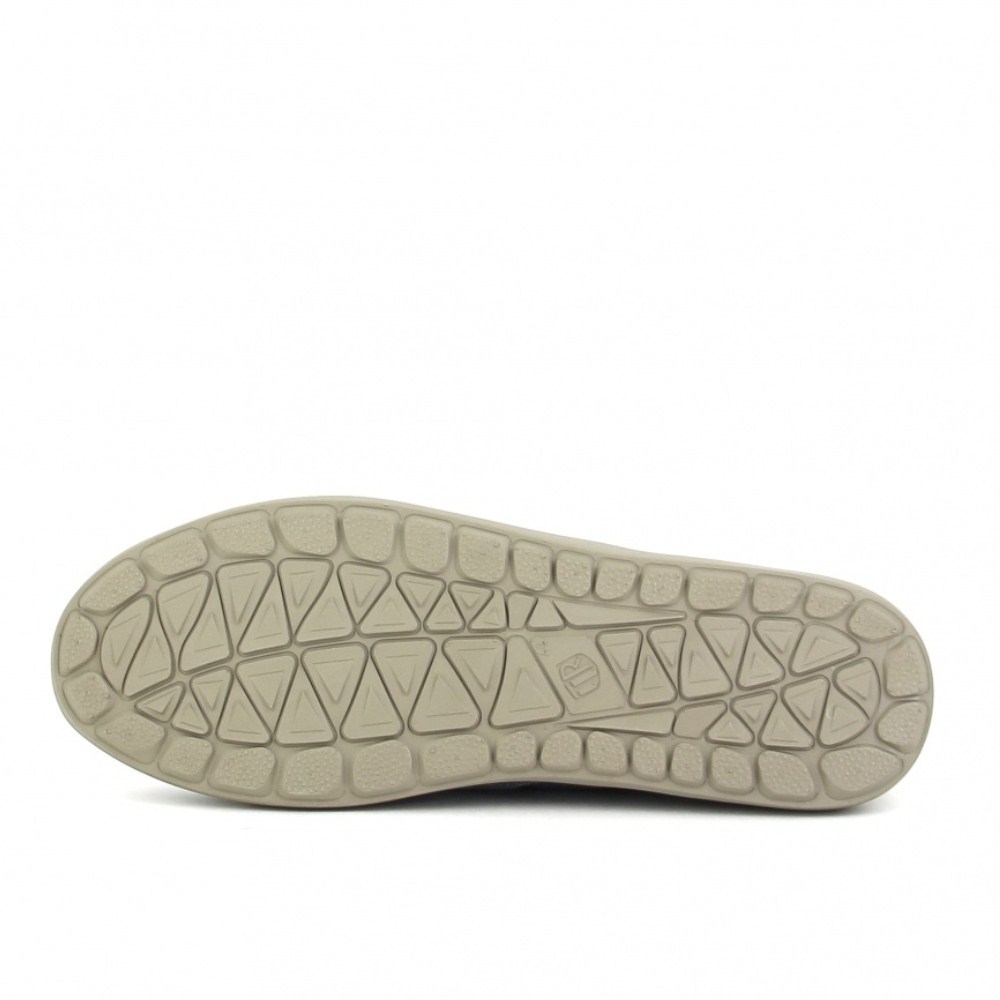 Men's denim moccasins GRUNBERG (Italy) model 5552