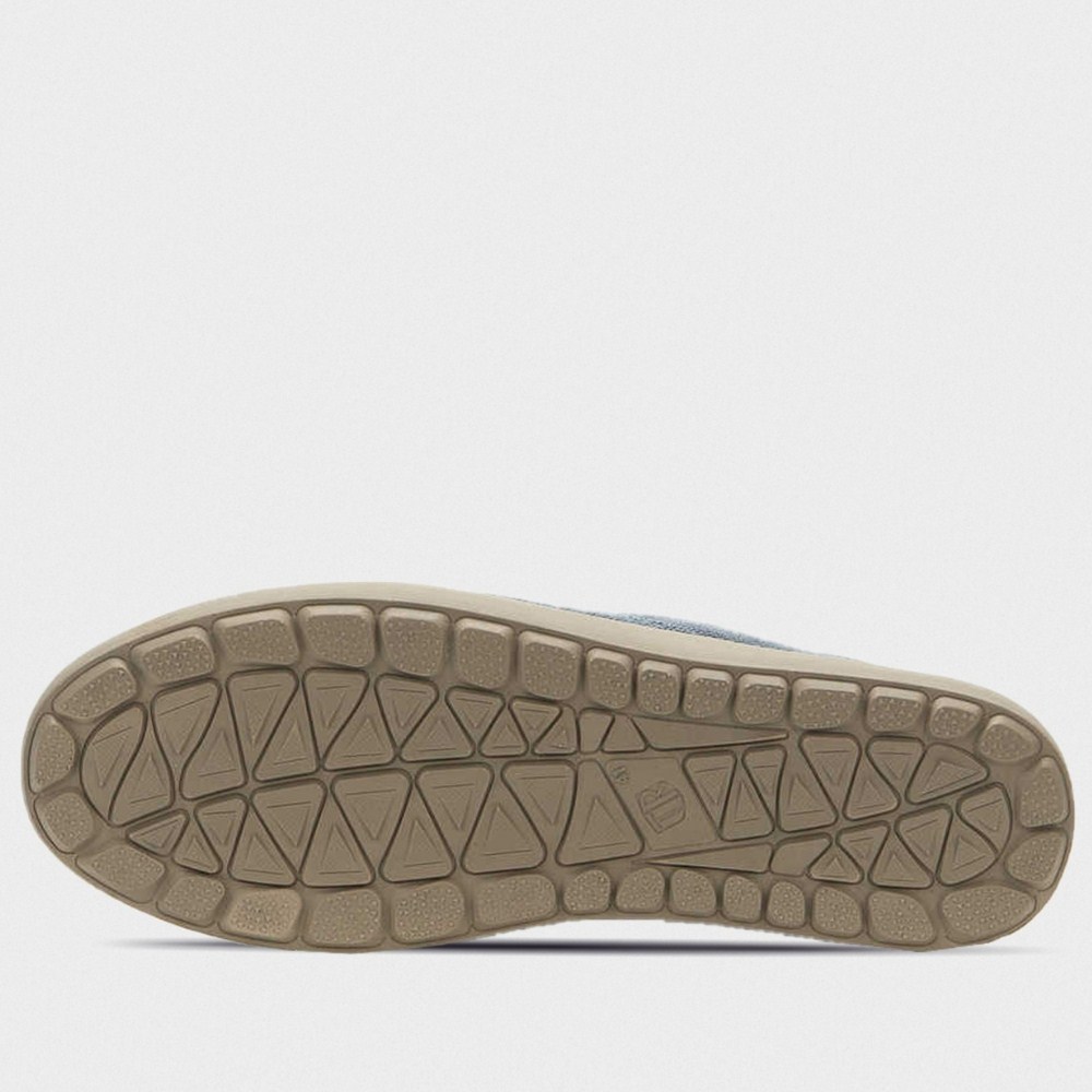 Men's denim moccasins GRUNBERG (Italy) model 5552