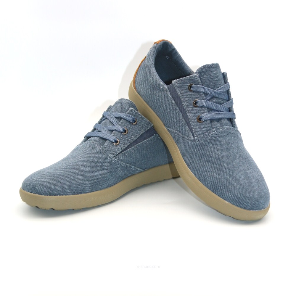 Men's denim moccasins GRUNBERG (Italy) model 5552
