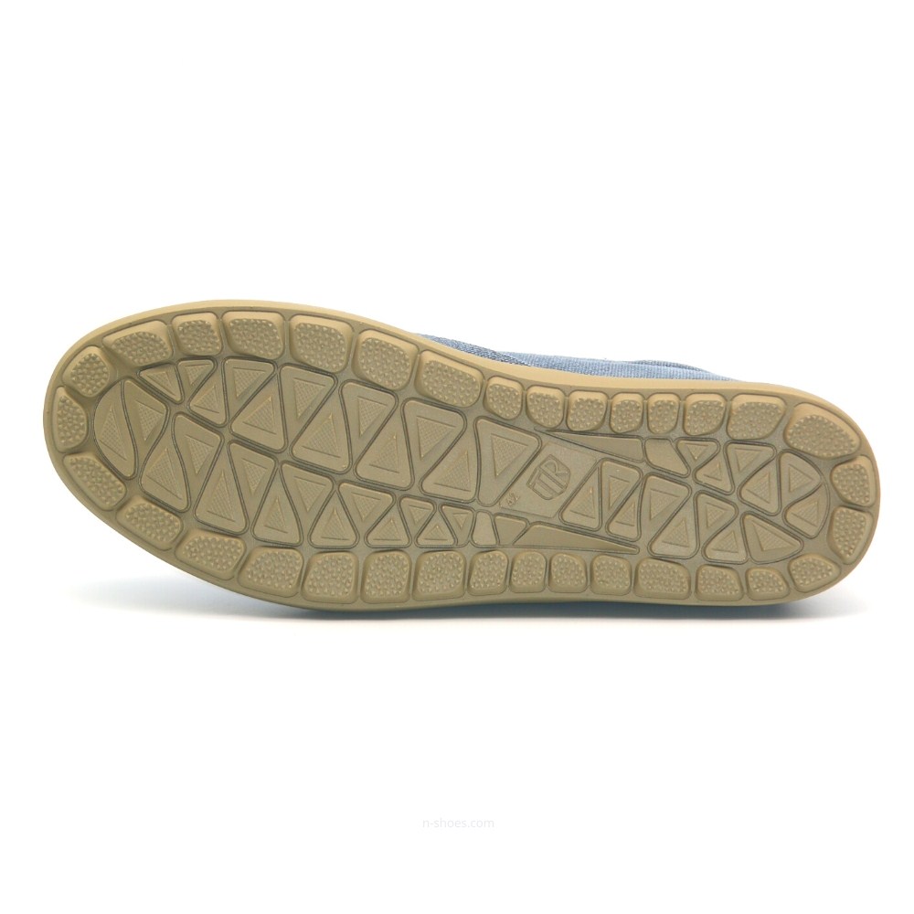 Men's denim moccasins GRUNBERG (Italy) model 5552