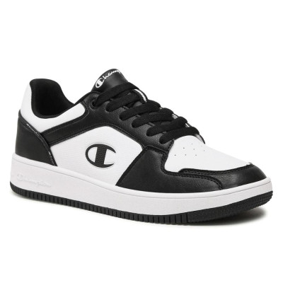 Чоловічі чорно-білі кросівки Champion Rebound 2.0 Low S21906-WW006 White 5578