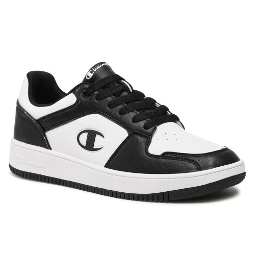 Чоловічі чорно-білі кросівки Champion Rebound 2.0 Low S21906-WW006 White 5578