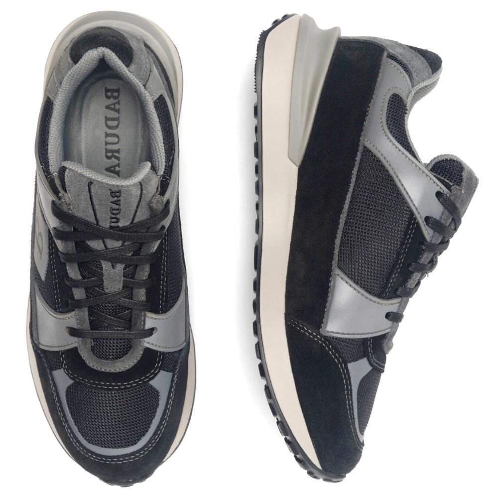 Шкіряні чоловічі кросівки Badura (Польща) модель 5582