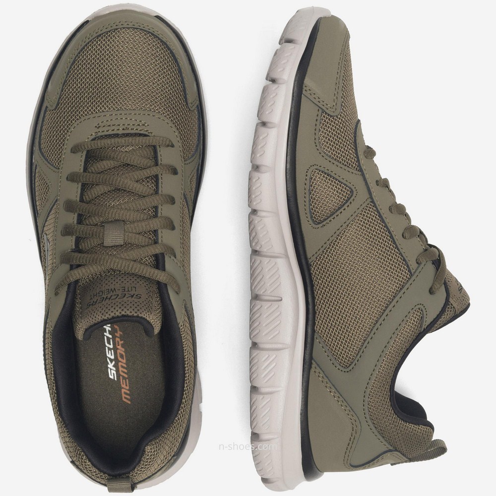Кроссовки Skechers Track Scloric 52631 OLBK Oak Canyon Verketta 51898 модель 5652