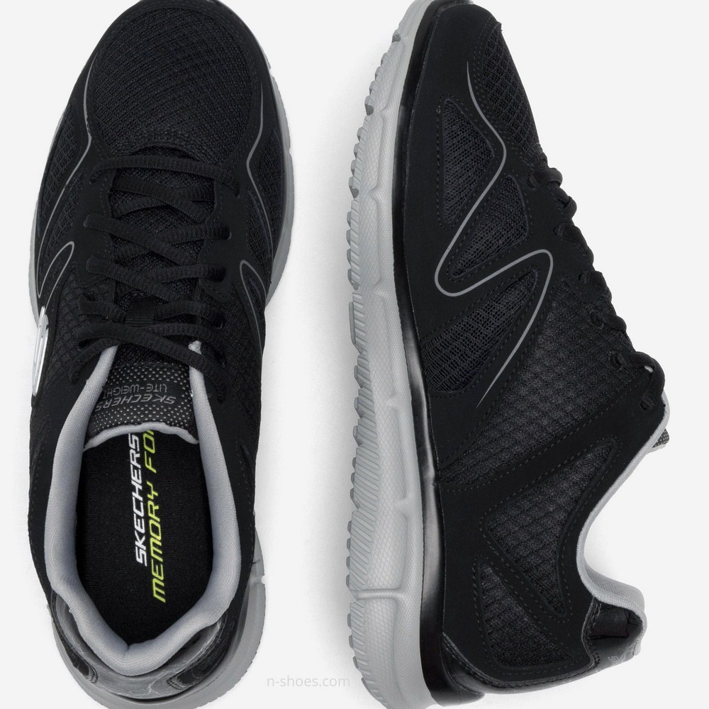 Кроссовки Skechers Flash Point 58350 BKGY модель 5653