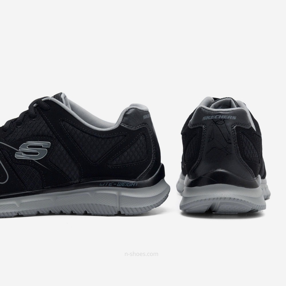 Кроссовки Skechers Flash Point 58350 BKGY модель 5653