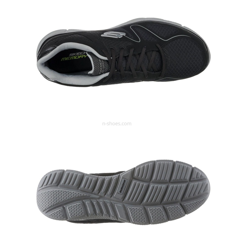 Кроссовки Skechers Flash Point 58350 BKGY модель 5653